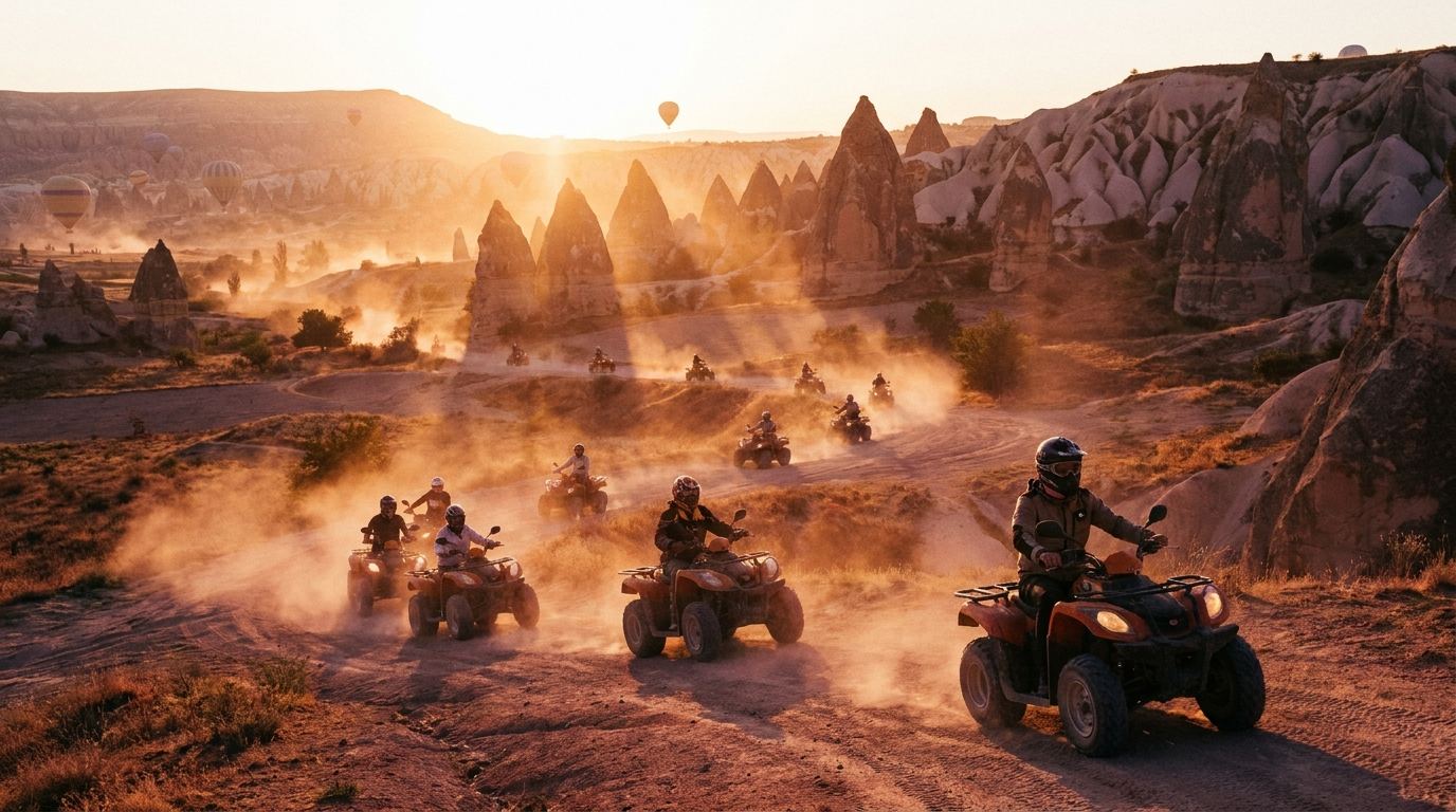Kapadokya ATV safari turu