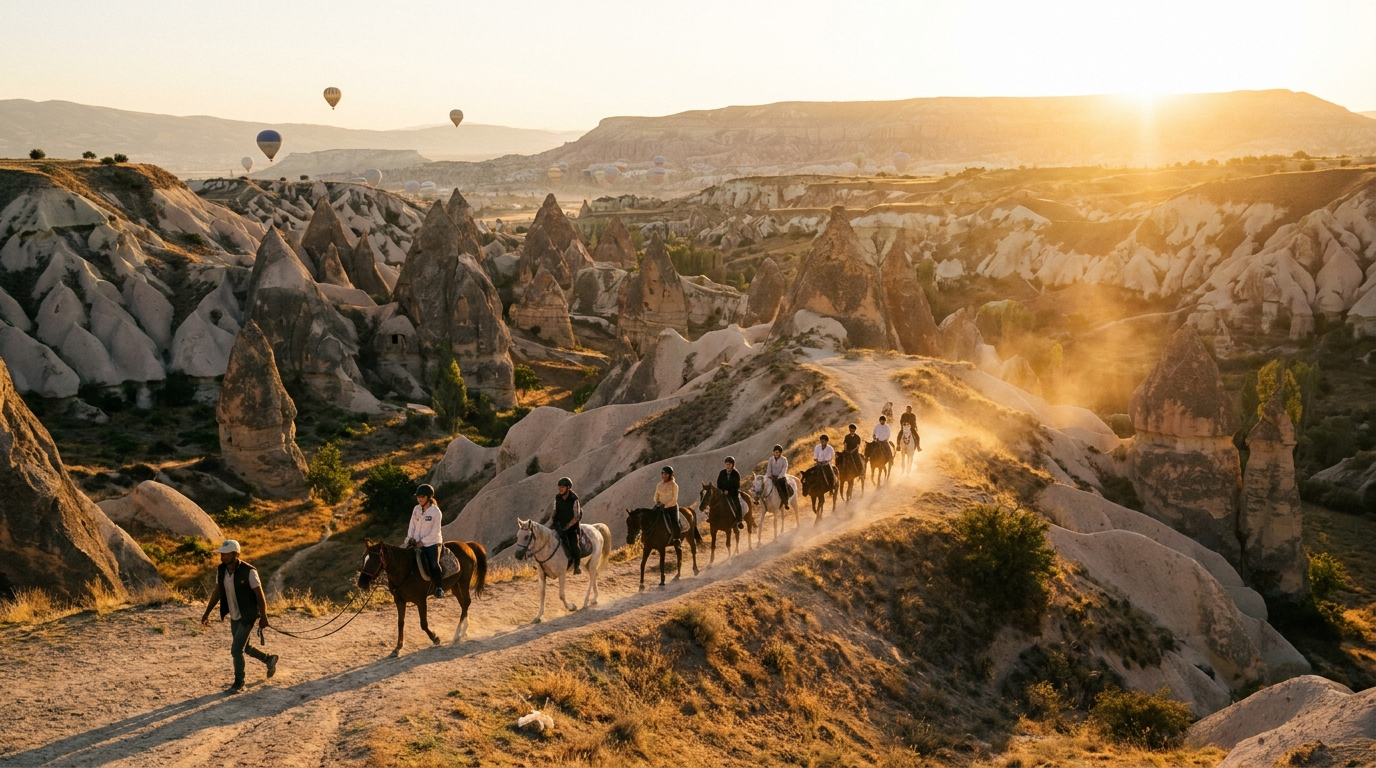 Kapadokya at turu